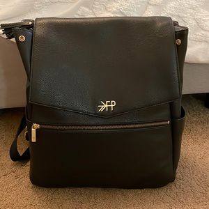 Freshly Picked Black Backpack Diaper Bag